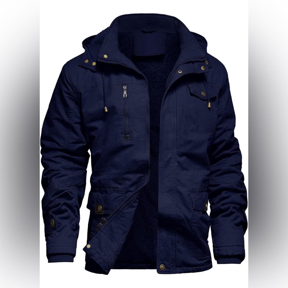 Men’s Winter jacket navy blue XL